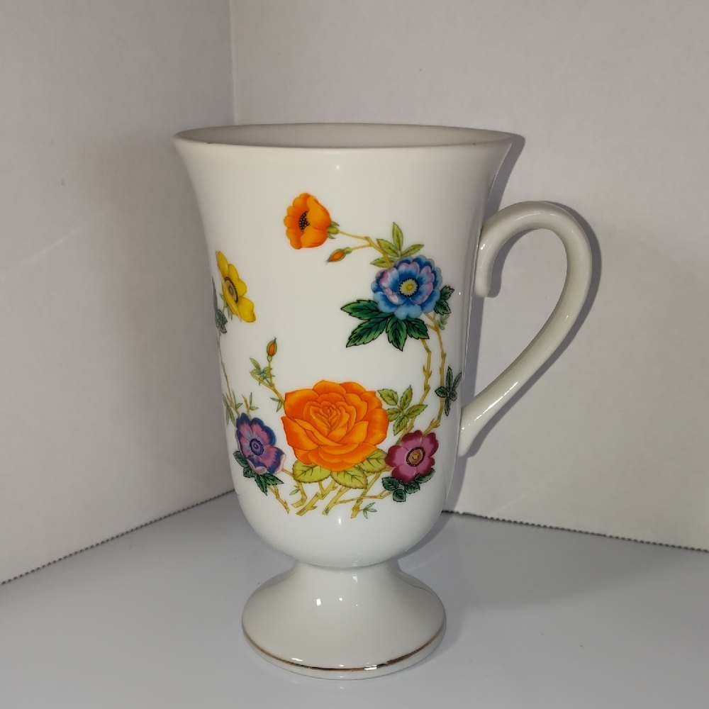 Floral Porcelain Mug